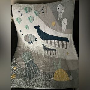 Crate & Kids Underwater Creature Quilt